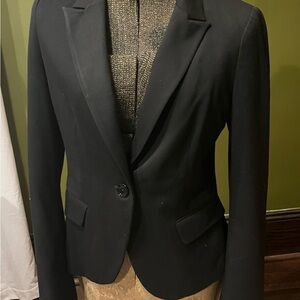Express Black Tailored Blazer Size 6 | Classic Workwear Jacket